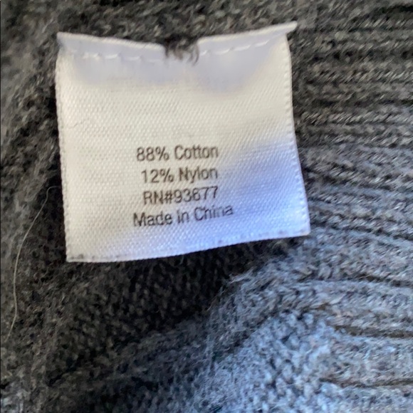 (1) Small St John's Bay Cableknit sweater - Picture 7 of 9